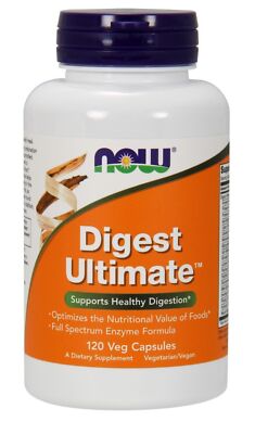 Now Foods Digest Ultimate 120 растительных капсул