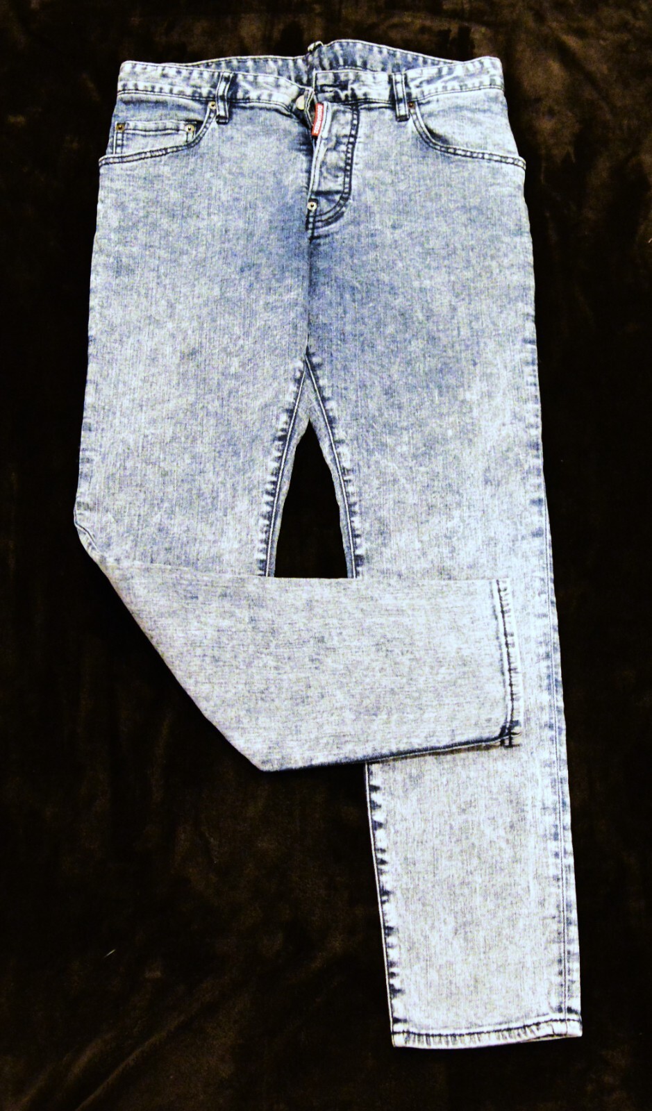 LN! DSQUARED2 blue Twins Brothers stretch jeans Men's size