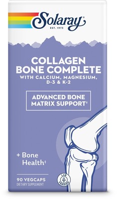 Solaray Collagen Bone Complete, 90 растительных капсул