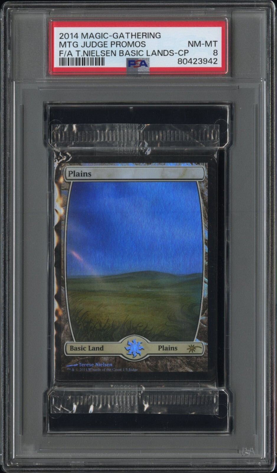 MTG Full Art Foil Judge Promo Basic Lands - Terese Nielsen