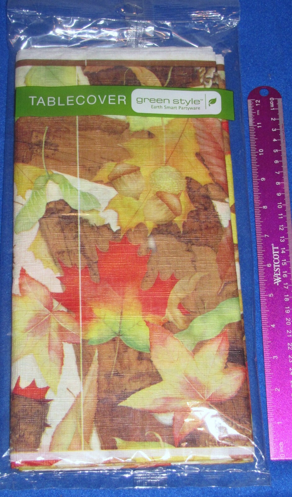 #786396, Disposable Autumn Table Cover