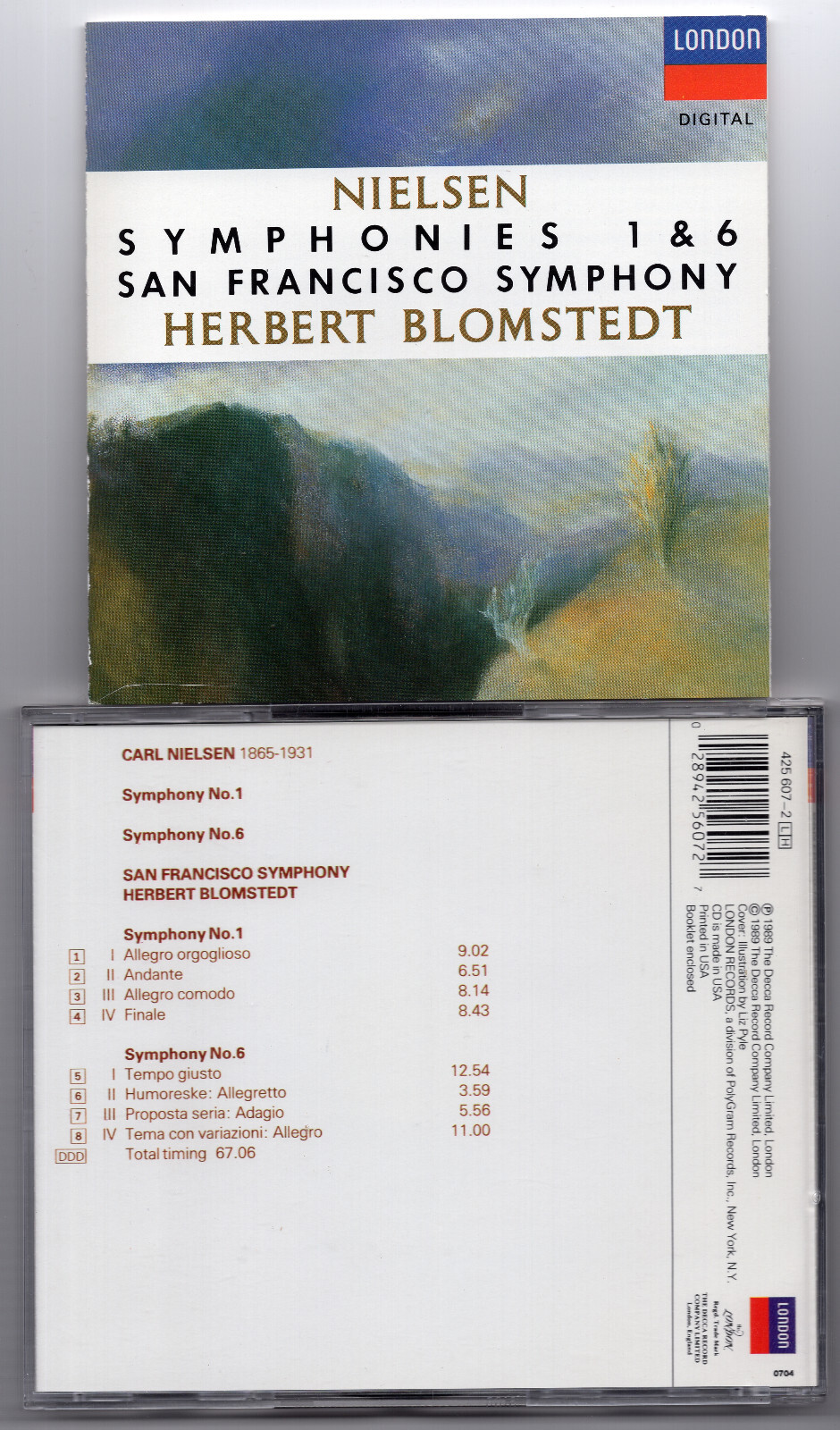 クラシック 3CD Carl Nielsen , San Francisco S Nielsen;Symphonies 1 [CD] San Francisco So; Blomste 4431172 Decca /00330 San Francisco Symphony - Nielsen: Symphonies no 1-3