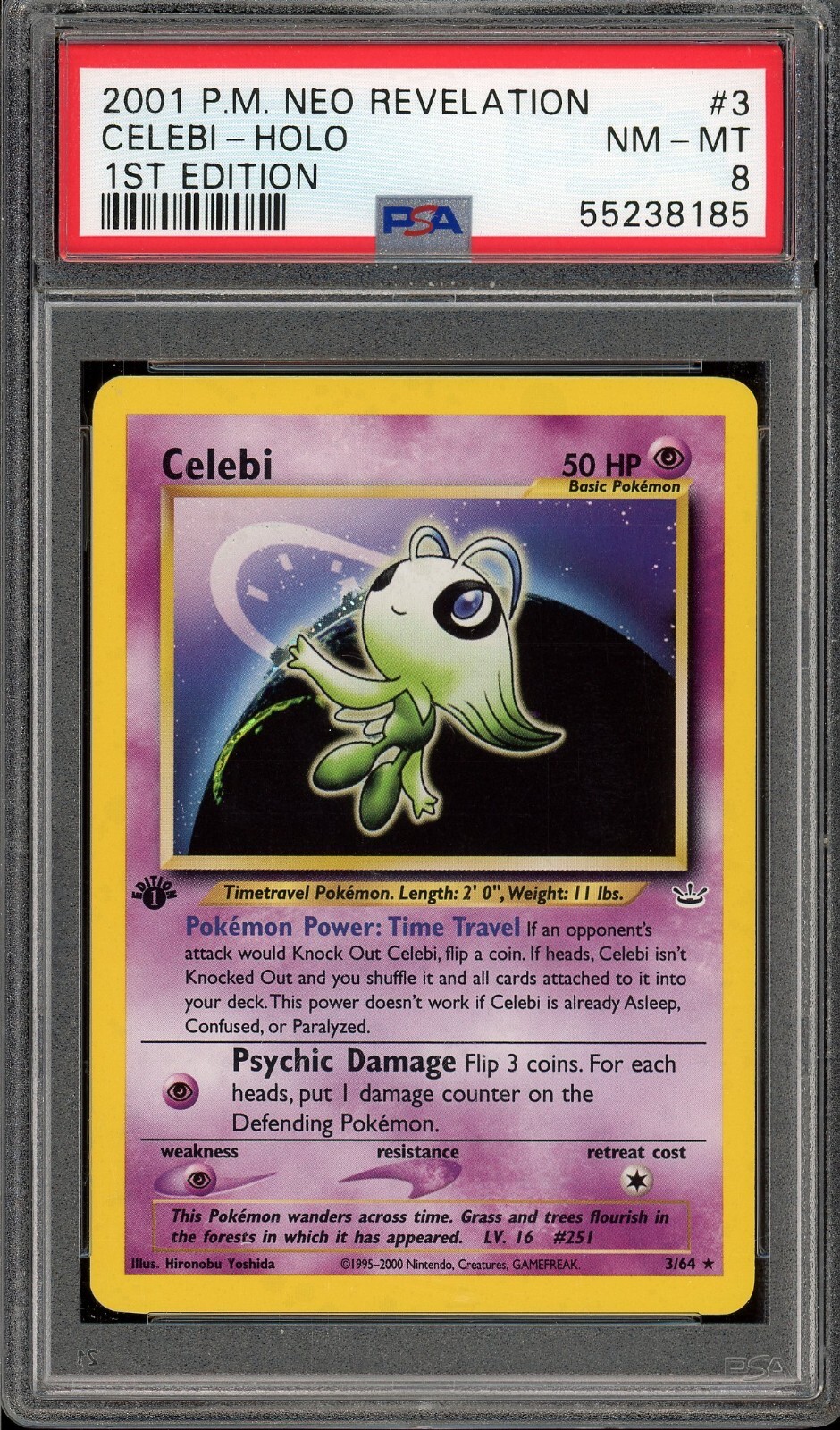 【PSA8 旧裏】ひかるセレビィ #251 SHINING CELEBI PSA8 旧裏】ひかるセレビィ #251 SHINING CELEBI - メルカリ