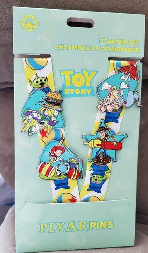 Toy Story Lanyard and Pins Set