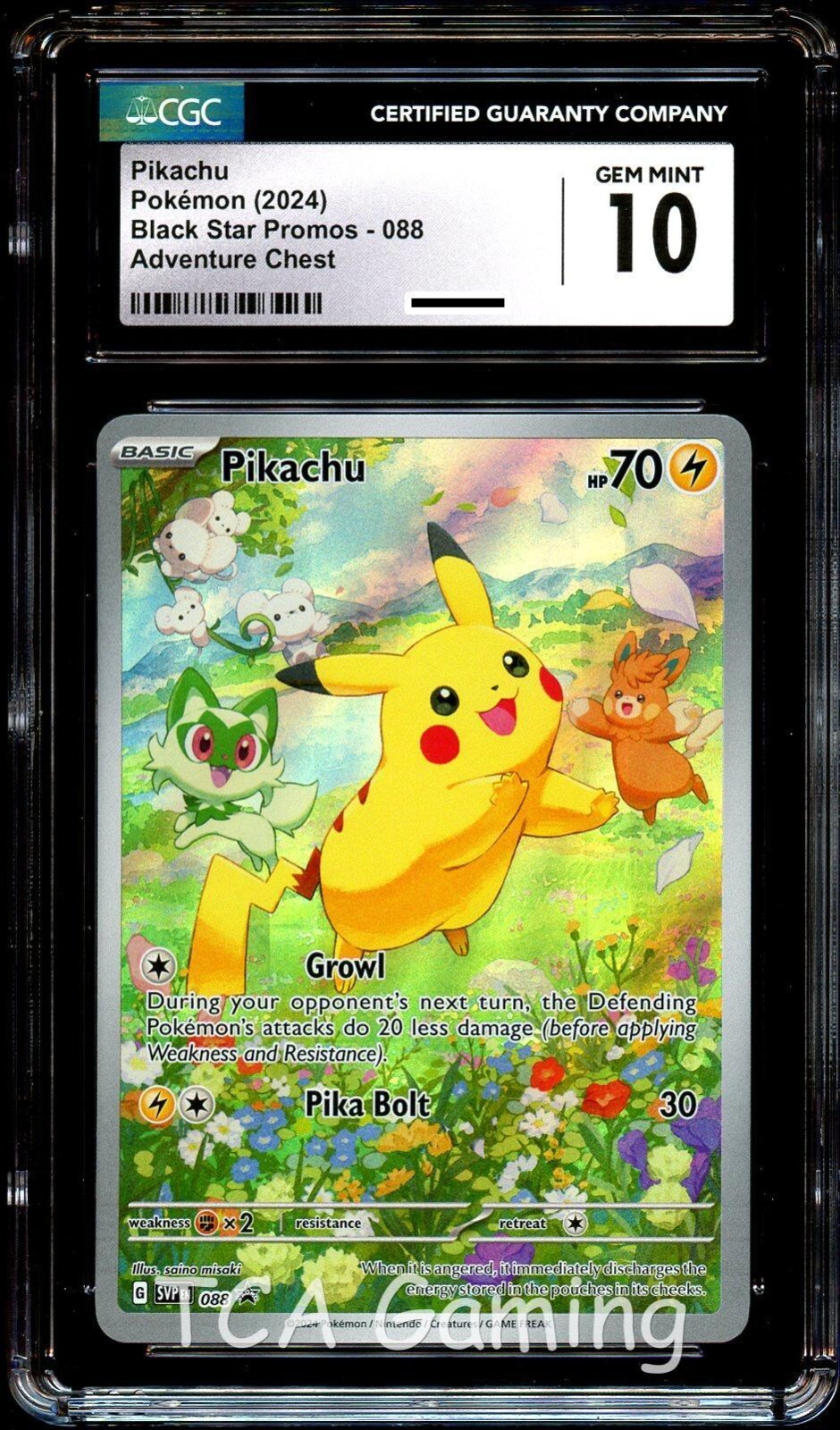 Pokémon  version argento ITA版　正規品 CGC 10 Frigibax AR Art Rare 075/071 SV2P Snow Hazard