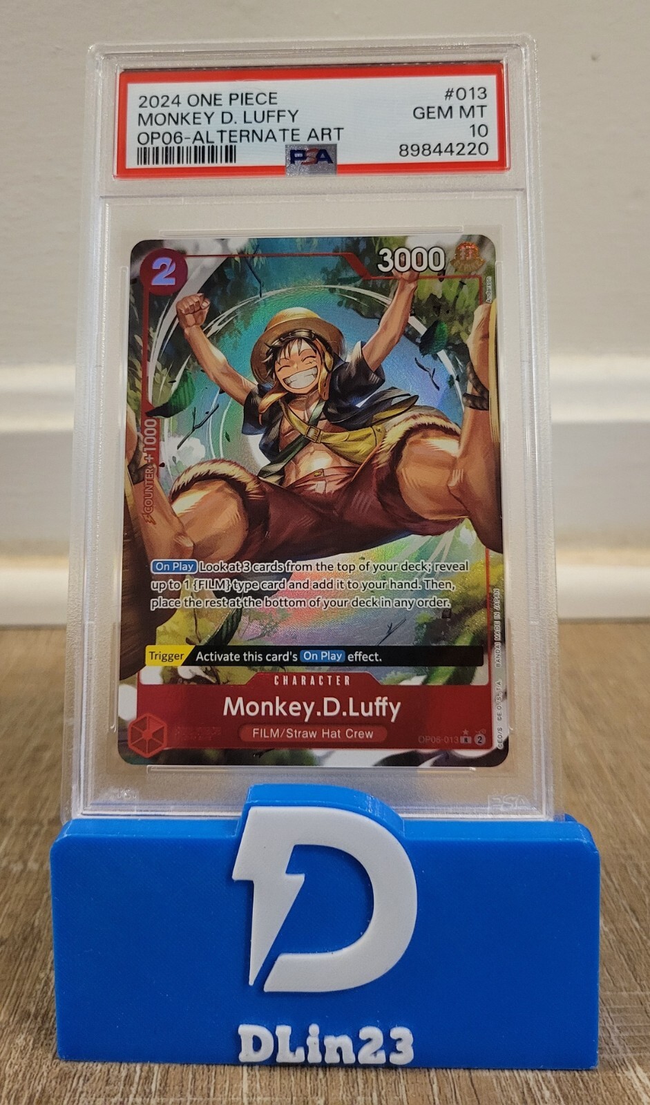 ONE PIECE - 2024 ONE PIECE モンキー・D・ルフィ ALT ART Monkey D. Luffy (Alt Art) OP05-060 L Awakening of the New