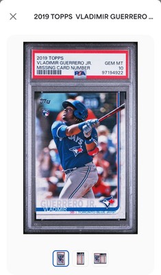 MLB Vladimir Guerrero jr, Pete Alonso, and Shohei Ohtani PSA 10 GEM MT lot!  