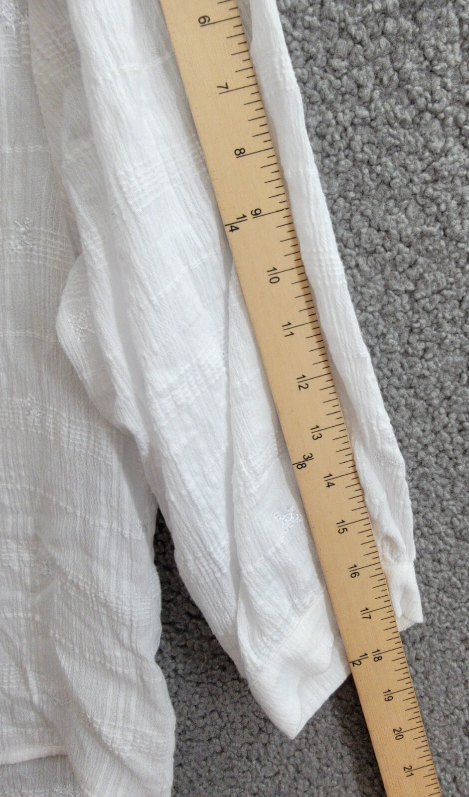 Sanctuary The Femme Shirt Women's XXS White Round Neck Button Front Closures~ - Picture 5 of 20