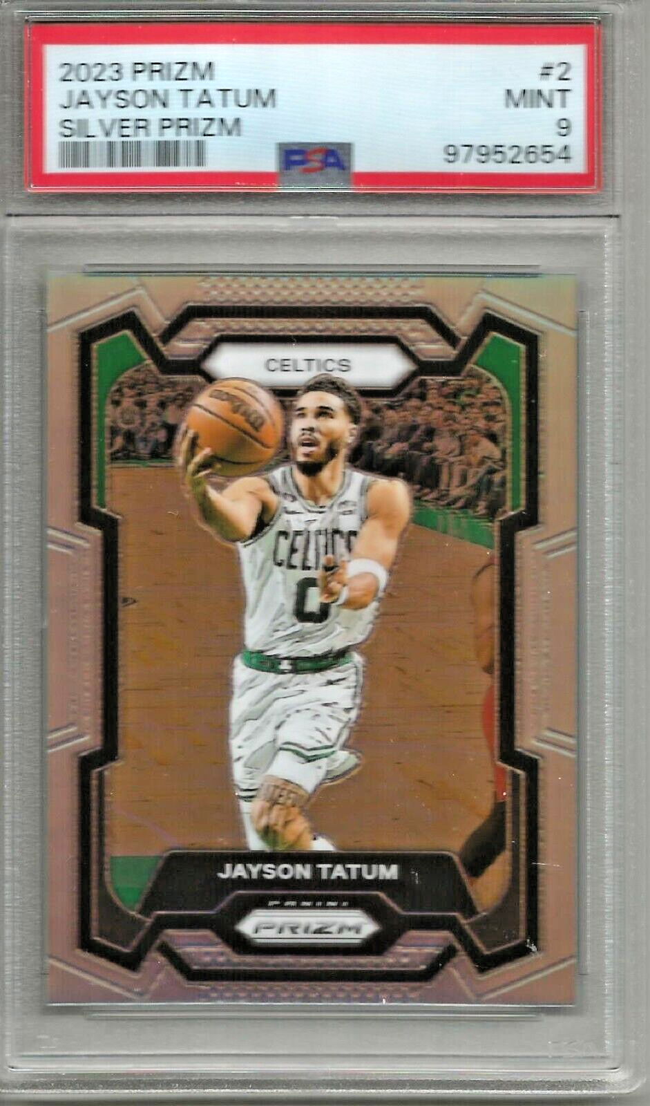 NBA カード Prizm Jayson Tatum RC PSA9 PSA 9 Rookie Card JAYSON TATUM RC PRIZM Tatum | eBay