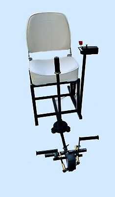 Taildragger Piper Cub Airplane plane flight Simulator controls,  Pedals sim seat