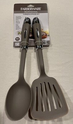 Farberware Professional Nylon Slotted Turner And Spoon Set