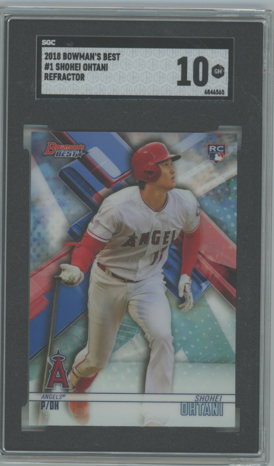 Shohei Ohtani 2018 Bowman's Best Refractor #1 SGC 10 | eBay