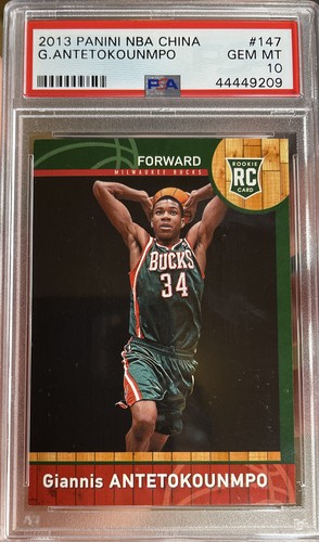 その他 GIANNIS antokounmpo 2013 SELECT RC PSA10 2013 Select Giannis Antetokounmpo Draft Selections RC PSA 10