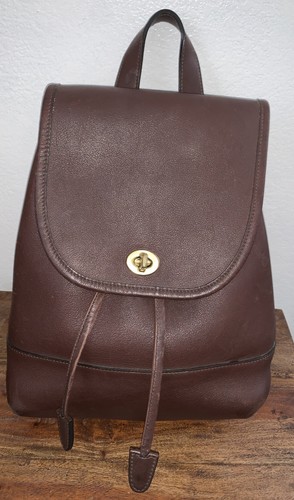 バッグ Vintage Coach Classic Backpack Tan USA Vintage Coach Backpack Tan - Etsy