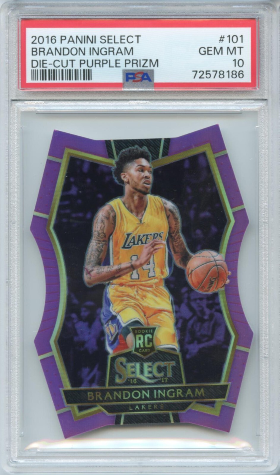 PSA10 Brandon Ingram Prizm RC ルーキー NBA PSA10 Brandon Ingram Prizm RC ルーキー NBA