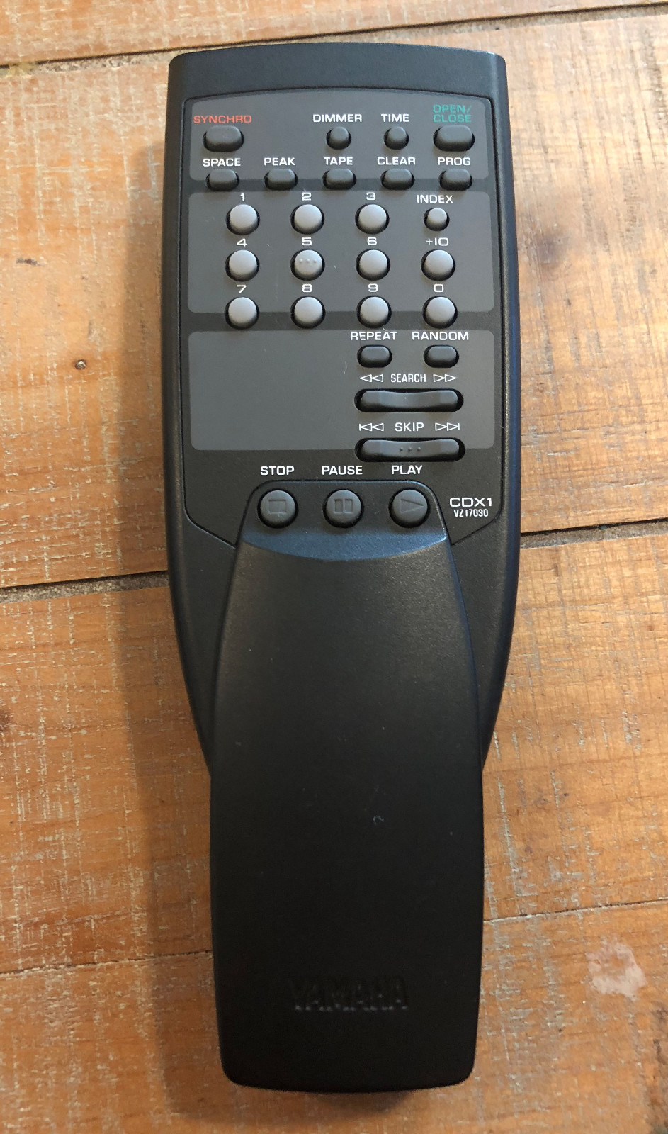 YAMAHA CDプレーヤー用リモコン(remote) 適応機種：CDX-2020