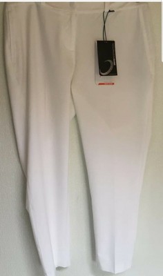 Zero Restriction Arabella Pants 0430L Womens Size 8 White 