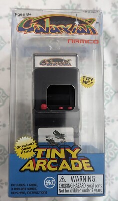 2017 Namco World's Smallest Tiny Arcade - Galaxian Game Keychain - Free Ship