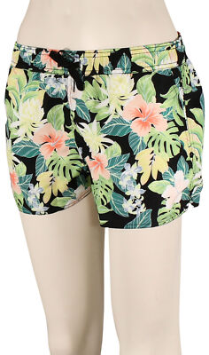 

Женские шорты для плавания Volcom Shady Beach 2 дюйма — черные — новинка, Зеленый