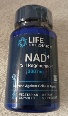  Life Extension Nad+ Cell Regenerator Nicotinamide  300mg 30 Cap exp 11/2024+