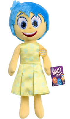 Disney Pixar Inside Out 2 Movie JOY 8'' Talking Plush Yellow Emotion 2024 READ!