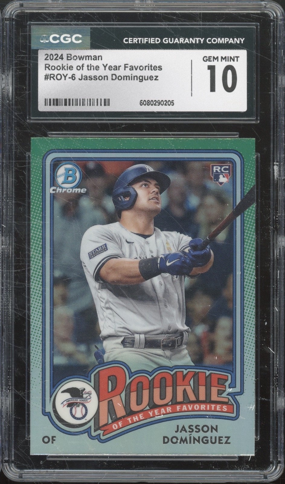 2024 Bowman Favorites Jasson Dominguez RC Rookie Gem Mint CGC 10
