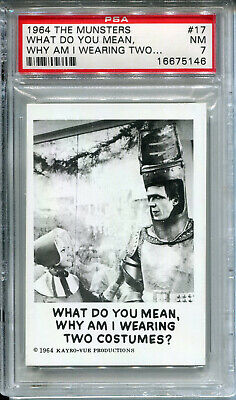 1964 The Munsters #17 What do You Mean, Why am I Wearing Two Costumes? PSA 7 NM