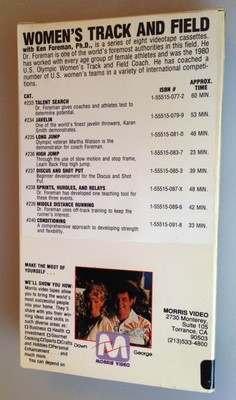 WOMEN'S TRACK & FIELD DISCUS SHOTPUT #237 VHS Beginner Instructional NTSC Video