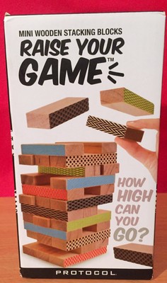 Mini Wooden Stacking Blocks Raise Your Game 