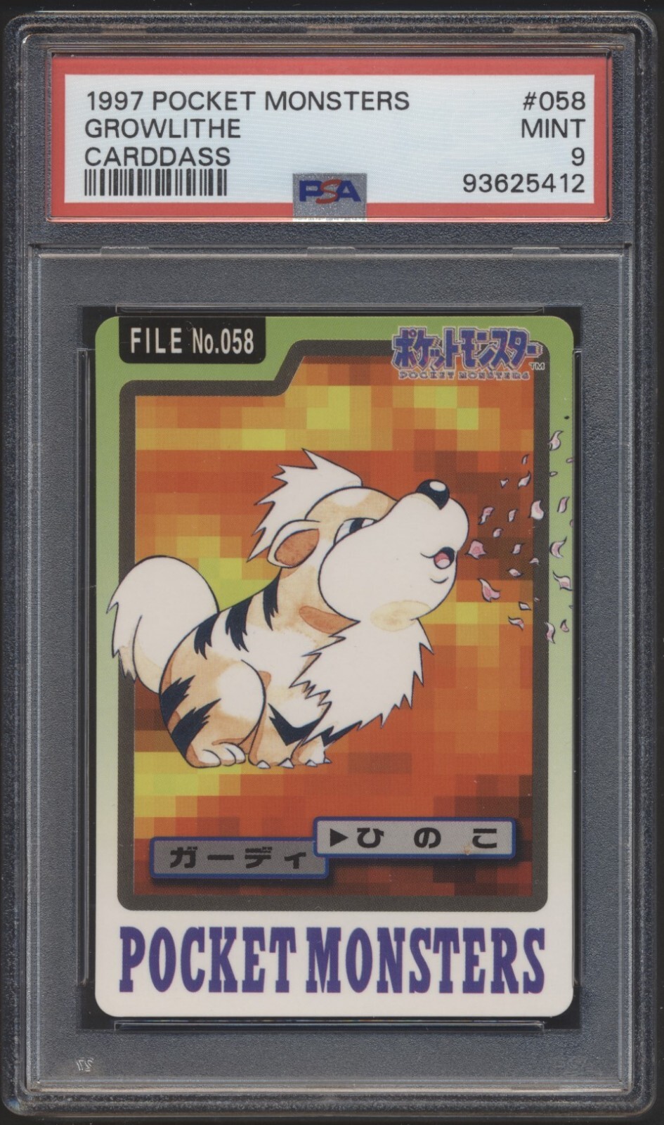 Growlithe PSA 9