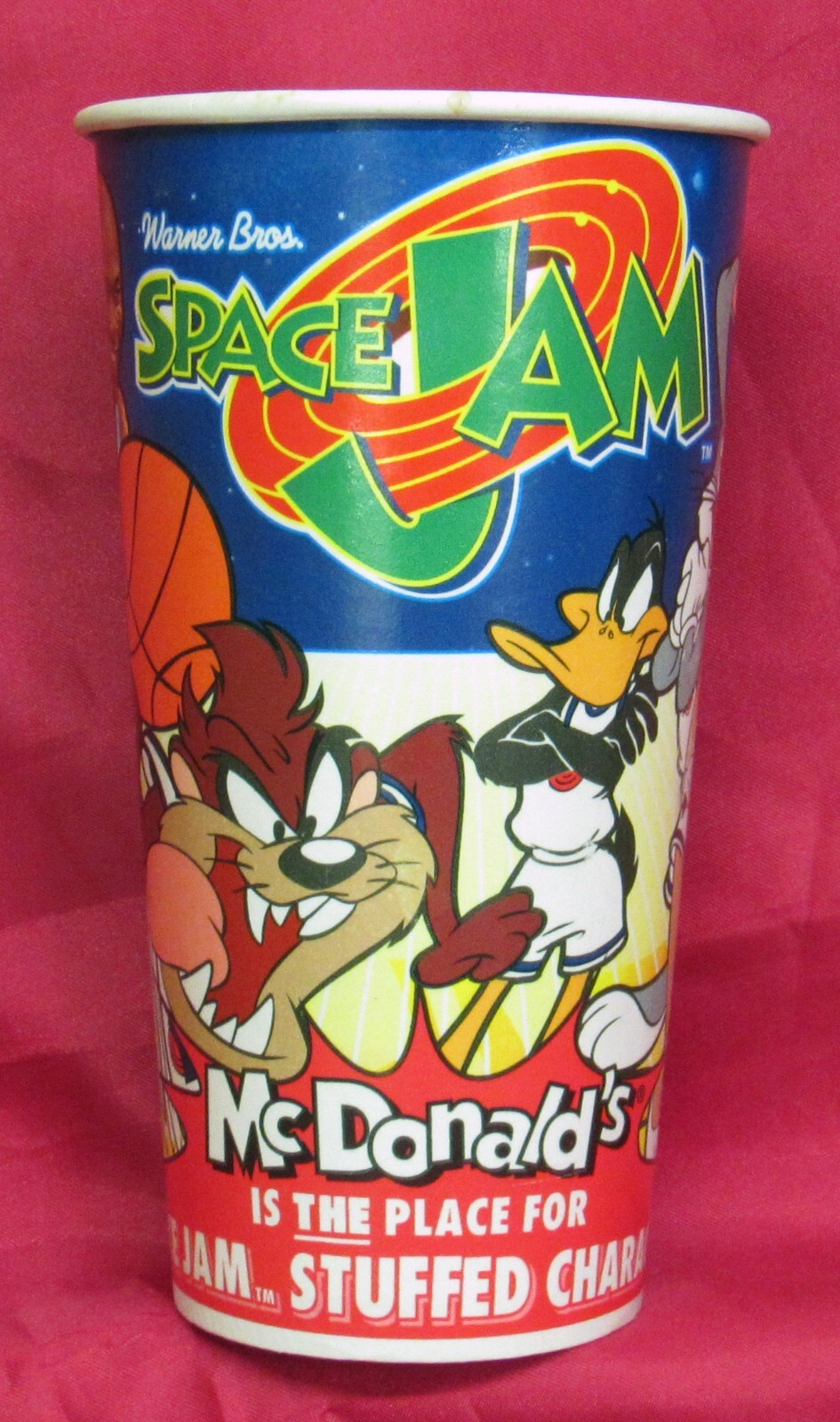Michael Jordan 1996 McDonalds Space Jam Paper Cup | eBay