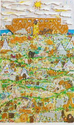 james rizzi ジェームス リジィ vintage ポスター ED150 ジェームス・リジィ ポスター PT-2|アート＆フレーム|絵と額縁の