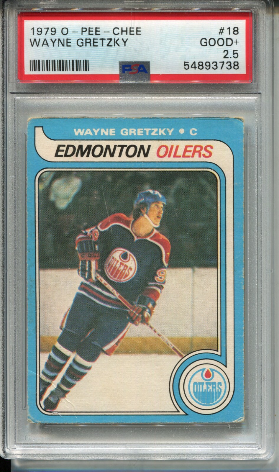 Wayne Gretzky Rookie card　② CSG-certified Gretzky Rookie Card Represents Collector Goals