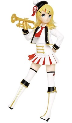 Taito 7'' Hatsune Miku Winter Live Kagamine Rin Action Figure Open Box