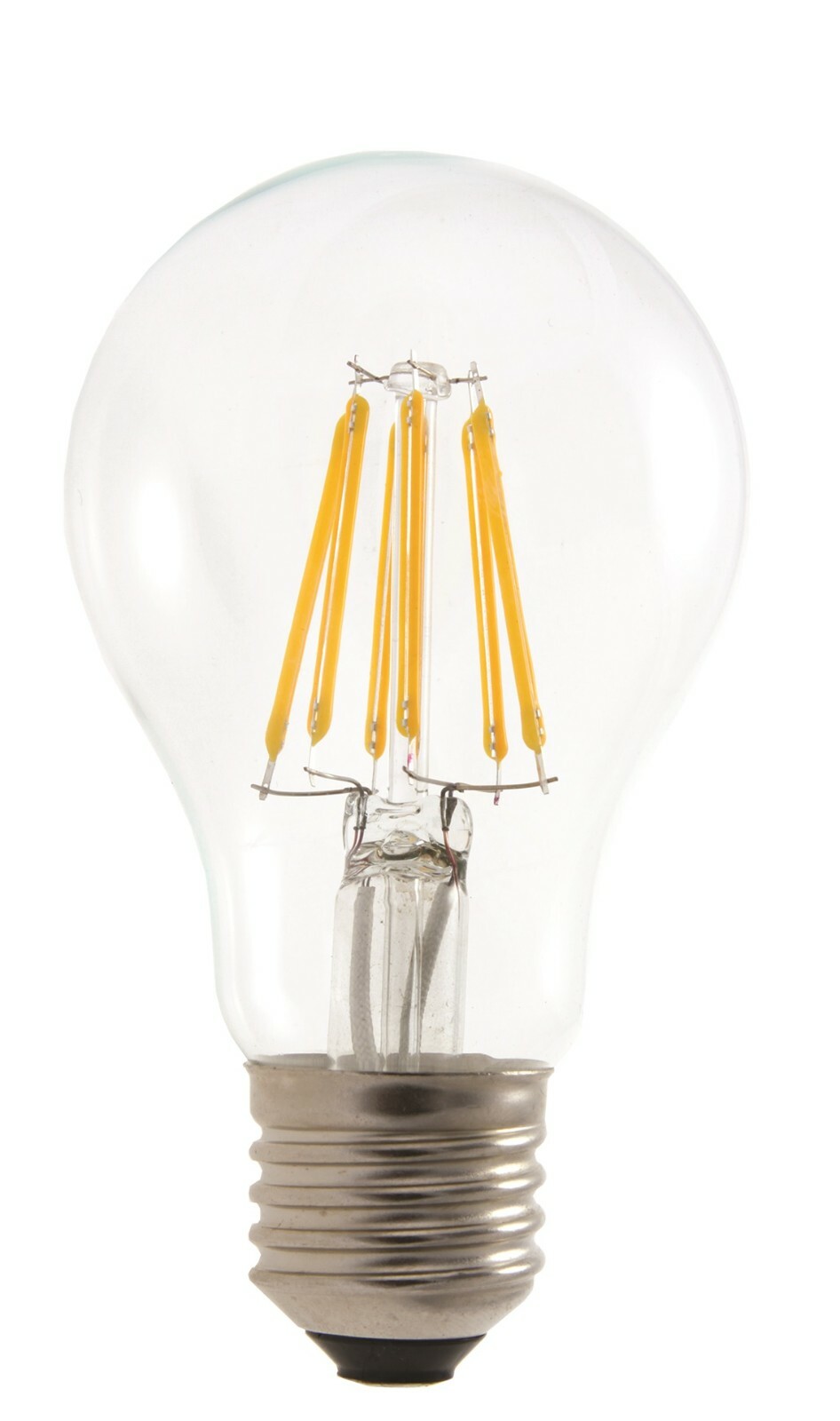 Lampada Lampadina Led 8 10 12 W Filamento E27 Goccia Risparmio Trasparent Bianca