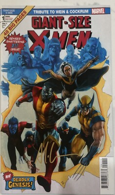 GIANT SIZE X-MEN #1 TRIBUTE TO WEIN & COCKRUM GRANOV CVR SIGNED BY ADI GRANOV