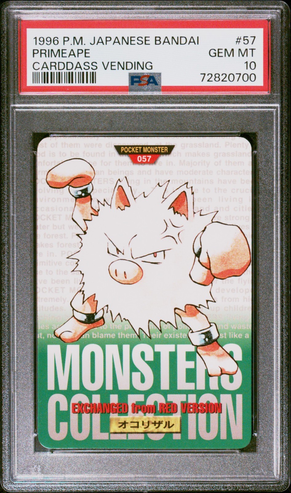 Primeape PSA 10