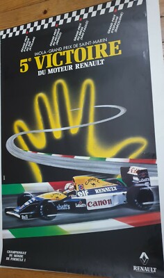 Renault - Imola grand prix de Saint-Marin Smati creativ vers 1995  Automobile