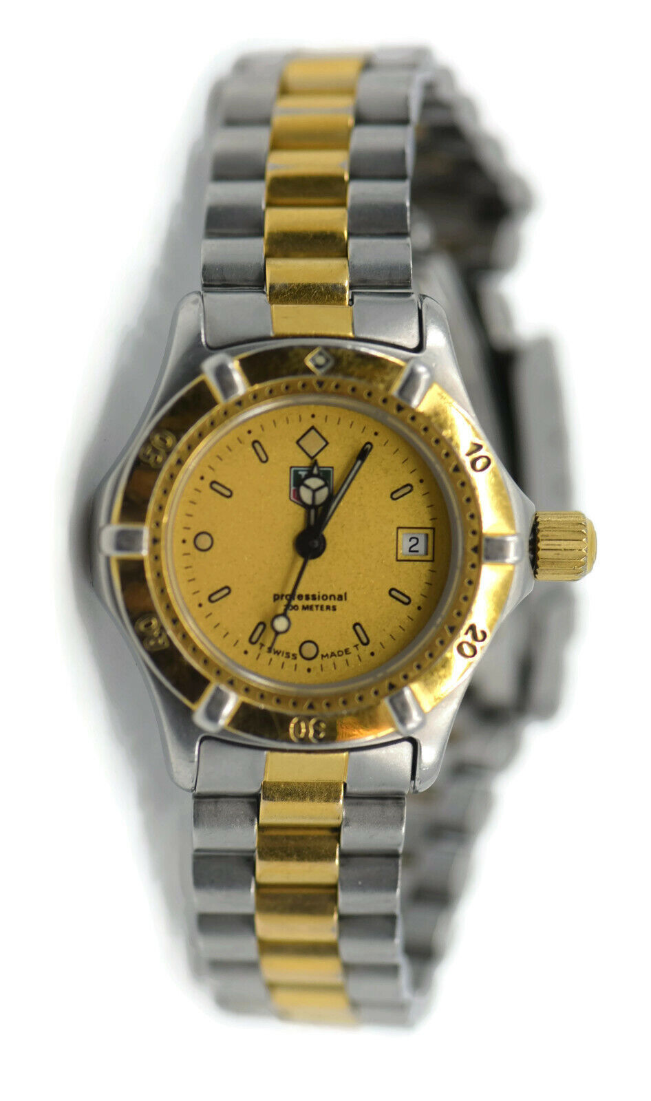 Tag Heuer Professional Two Tone Stainless Steel Watch Tag Heuer Professional Two Tone Stainless Steel Watch