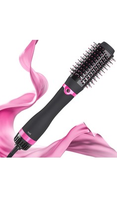 Hot Hair Blow Dryer Brush: Hot Air Brush One Step Hairdryer and Styler Volumizer