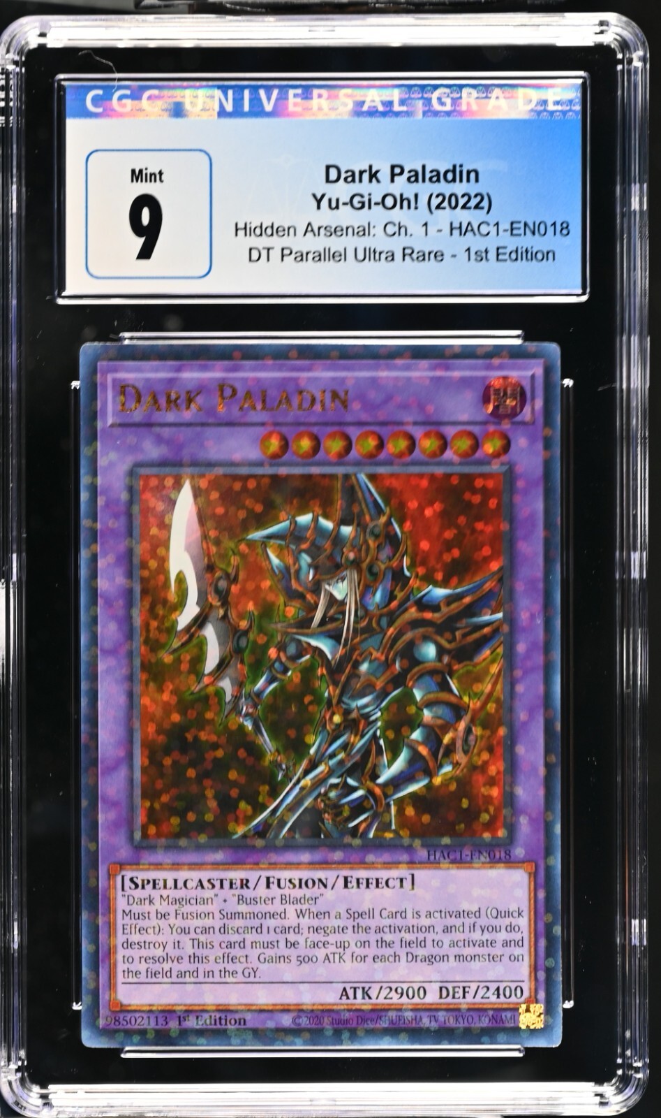 ブラックパラディン 英語版 DARK PALADIN EU 1st LCYW ブラックパラディン 英語版 DARK PALADIN EU 1st LCYW ブラック