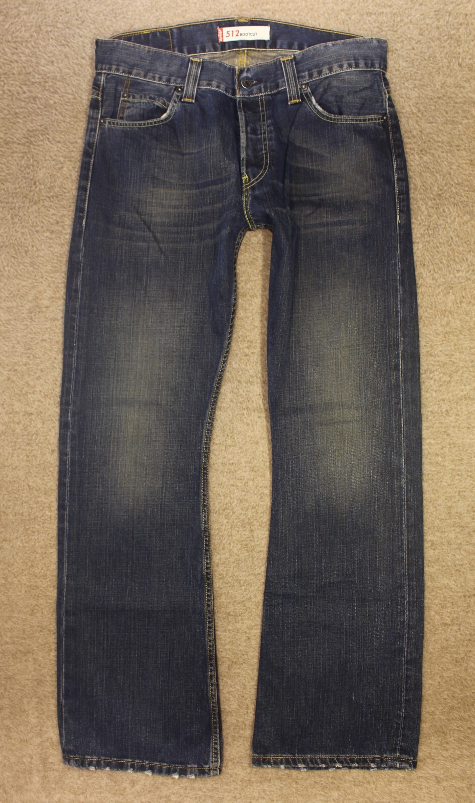 Herren Jeans LEVI'S 512 Bootcut W33 L32 n681 | eBay