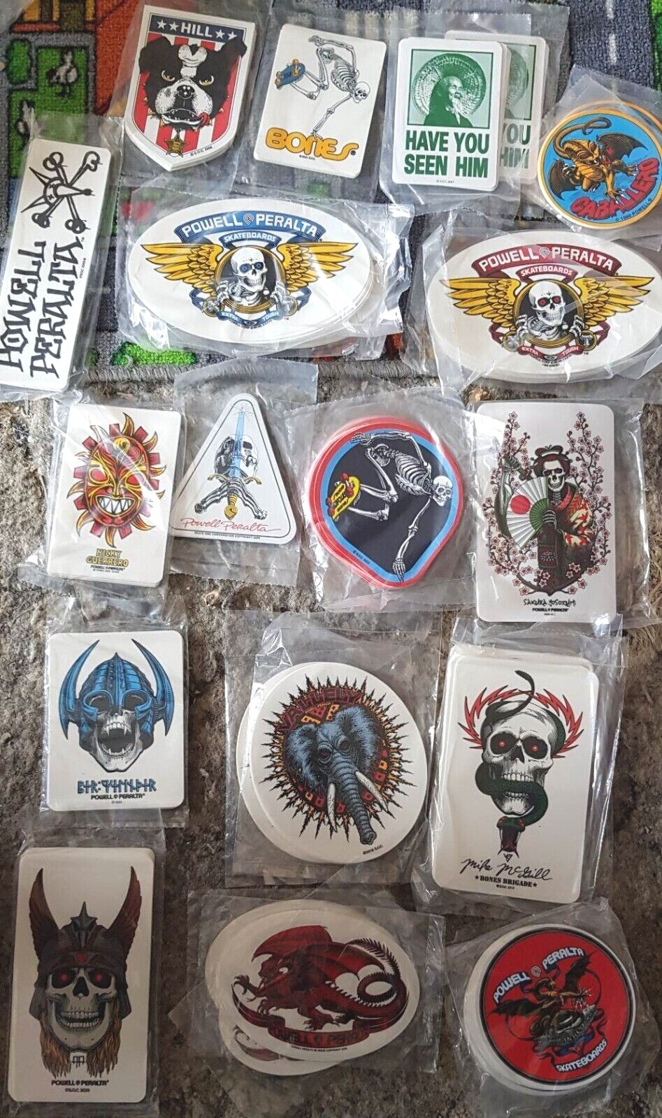 POWELL PERALTA - Skateboard Sticker - Bones Brigade