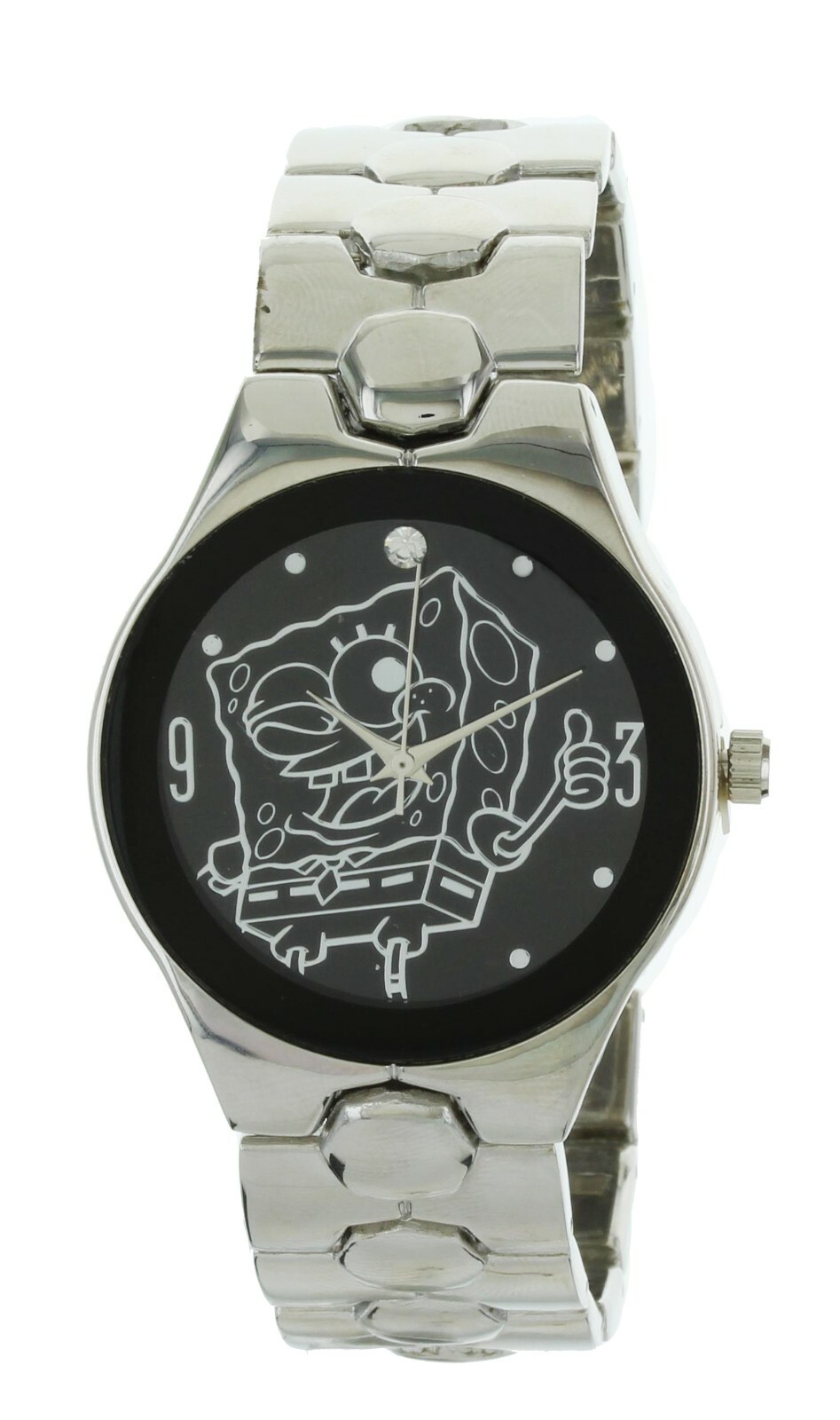 SpongeBob SquarePants Watch New In Box Metal Band SPB335 | eBay