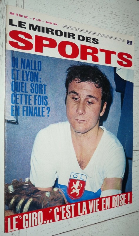 Miroir Sports 18-05 1967 Football Coupe Lyon Sochaux Rugby Begles Cyclisme Giro