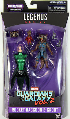 Marvel Legends ~ ROCKET RACCOON & GROOT FIGURE SET ~ GOTG