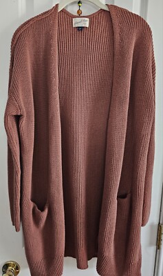 Universal Thread Rusty Brown Medium Cardigan