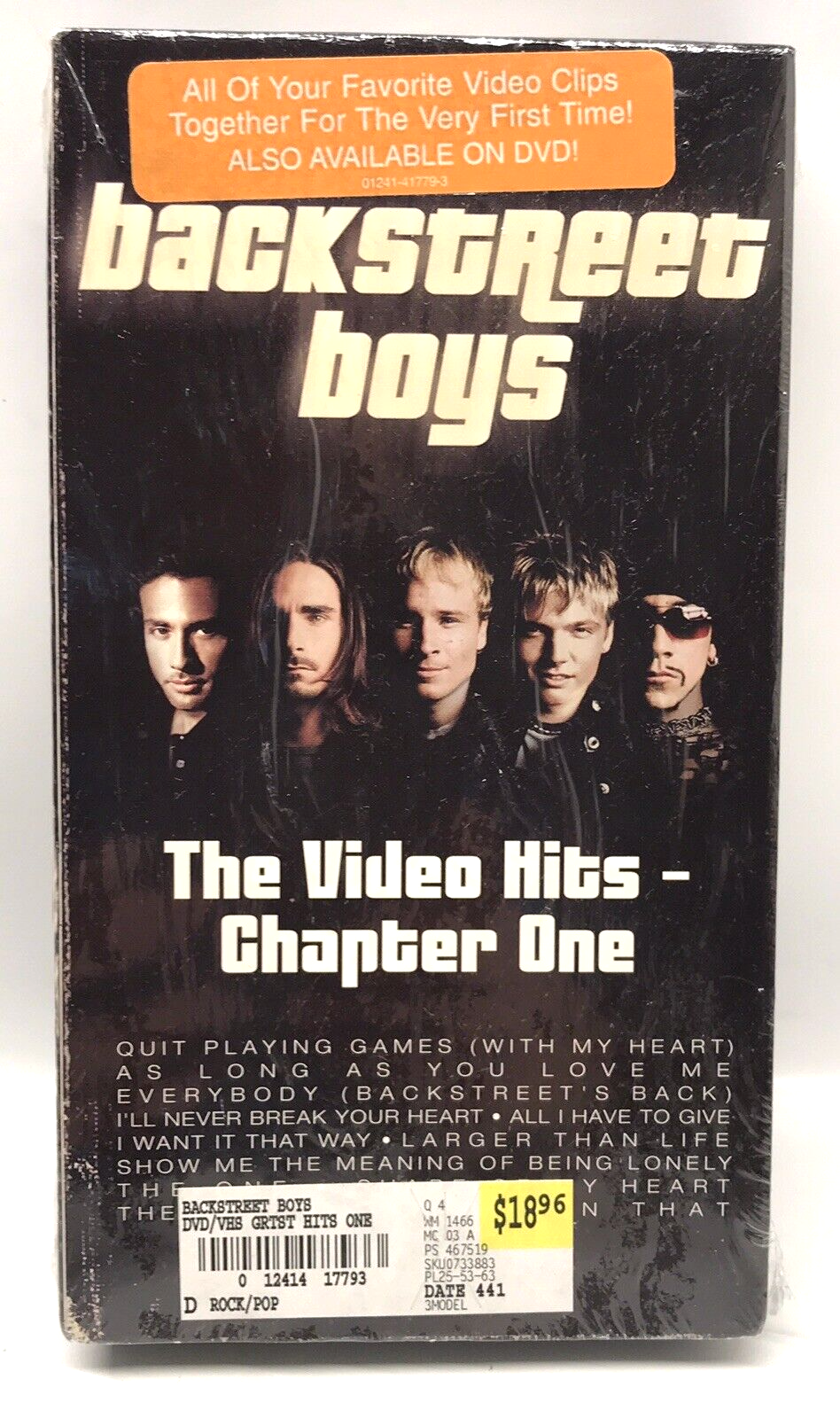 Backstreet Boys/Video Hits&洋書 Backstreet Boys/Video Hits&洋書