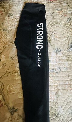 STRONG by Zumba - Black Leggings ~ XS ~ Mesh Pocket