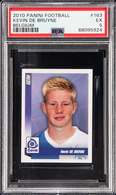 2010 PANINI FB BELGIUM #163 KEVIN DE BRUYNE ROOKIE RC PSA 5